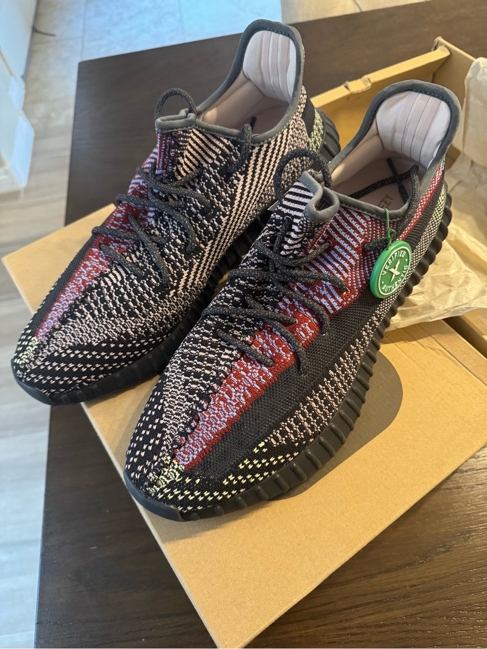 *NEW IN BOX* NWT ADIDAS Yeezy Boost 350 V2 YECHEIL Non- reflective FW5190 SZ:14.